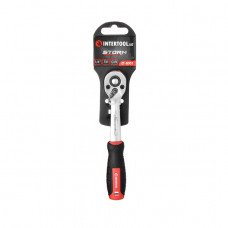 Рукоятка з храповим механізмом на 72 зуба 1/4", Cr-V STORM INTERTOOL ET-8001 Рукоятка з храповим механізмом на 72 зуба 1/4", Cr-V STORM INTERTOOL ET-8001