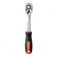 Рукоятка з храповим механізмом на 72 зуба 3/8"., Cr-V STORM INTERTOOL ET-8002 Рукоятка з храповим механізмом на 72 зуба 3/8"., Cr-V STORM INTERTOOL ET-8002