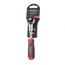 Рукоятка з храповим механізмом поворотна , 72 зуба 1/4 " , Cr - V STORM INTERTOOL ET - 8007 (ET-8007) Рукоятка з храповим механізмом поворотна , 72 зуба 1/4 " , Cr - V STORM INTERTOOL ET - 8007 (ET-8007)