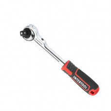 Рукоятка с храповым механизмом поворотная, 72 зуба 1/2", Cr-V STORM INTERTOOL ET-8009 Рукоятка с храповым механизмом поворотная, 72 зуба 1/2", Cr-V STORM INTERTOOL ET-8009