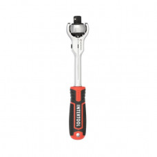 Рукоятка с храповым механизмом поворотная, 72 зуба 1/2", Cr-V STORM INTERTOOL ET-8009