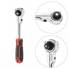 Рукоятка з храповим механізмом поворотна , 72 зуба 1/2 " , Cr - V STORM INTERTOOL ET - 8009 (ET-8009) Рукоятка з храповим механізмом поворотна , 72 зуба 1/2 " , Cr - V STORM INTERTOOL ET - 8009 (ET-8009)