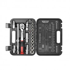 Набір інструментів 20 од. STORM, 1/2", Сг-V INTERTOOL ET-8020