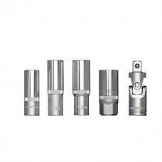 Набір інструментів 20 од. STORM, 1/2", Сг-V INTERTOOL ET-8020