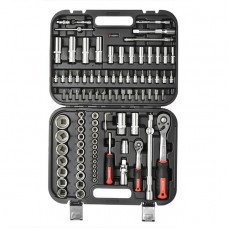 Набір інструментів 94 од. STORM, 1/2", 1/4", Сг-V INTERTOOL ET-8094 Набір інструментів 94 од. STORM, 1/2", 1/4", Сг-V INTERTOOL ET-8094