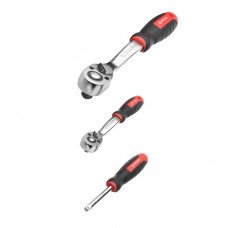 Набор инструментов 94 ед. STORM, 1/2", 1/4", Сr-V INTERTOOL ET-8094 Набор инструментов 94 ед. STORM, 1/2", 1/4", Сr-V INTERTOOL ET-8094