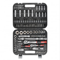 Набір інструментів 110 од. STORM, 1/2", 1/4", Сг-V INTERTOOL ET-8110