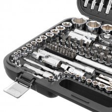 Набор инструментов 1/2" & 3/8" & 1/4", 156ед., Cr-V STORM INTERTOOL ET-8156 Набор инструментов 1/2" & 3/8" & 1/4", 156ед., Cr-V STORM INTERTOOL ET-8156