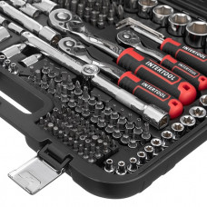 Набір інструментів 1/2 "& 3/8" & 1/4 ", 219 од., Cr-V STORM INTERTOOL ET-8219