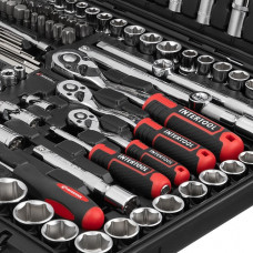 Набір інструментів 1/2 "& 3/8" & 1/4 ", 233 од., Cr-V STORM INTERTOOL ET-8233
