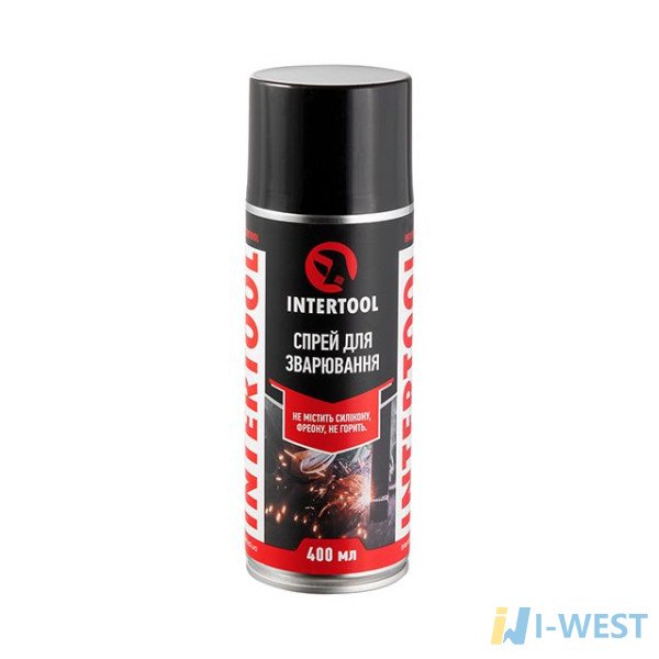 Спрей для зварювання, аерозоль 400 мл INTERTOOL FS-0064