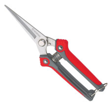 Секатор для винограду 200 мм, INOX, двокомпонентна рукоятка INTERTOOL FT-1015 Секатор для винограду 200 мм, INOX, двокомпонентна рукоятка INTERTOOL FT-1015