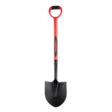 Лопата штыковая, ручка из фибергласса, 217х290х1050 мм INTERTOOL FT-2013