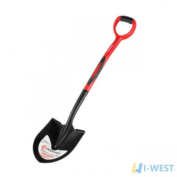 Лопата штикова, ручка з фібергласу, 217х290х1050 мм INTERTOOL FT-2013 Лопата штикова, ручка з фібергласу, 217х290х1050 мм INTERTOOL FT-2013