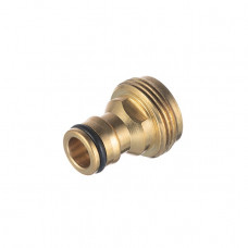 Адаптер латунний на конектор 1/2" із зовнішнім різьбленням 1/2" STORM INTERTOOL GE-1201 Адаптер латунний на конектор 1/2" із зовнішнім різьбленням 1/2" STORM INTERTOOL GE-1201
