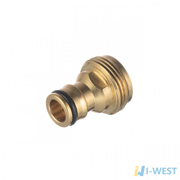 Адаптер латунний на конектор 1/2" із зовнішнім різьбленням 1/2" STORM INTERTOOL GE-1201 Адаптер латунний на конектор 1/2" із зовнішнім різьбленням 1/2" STORM INTERTOOL GE-1201