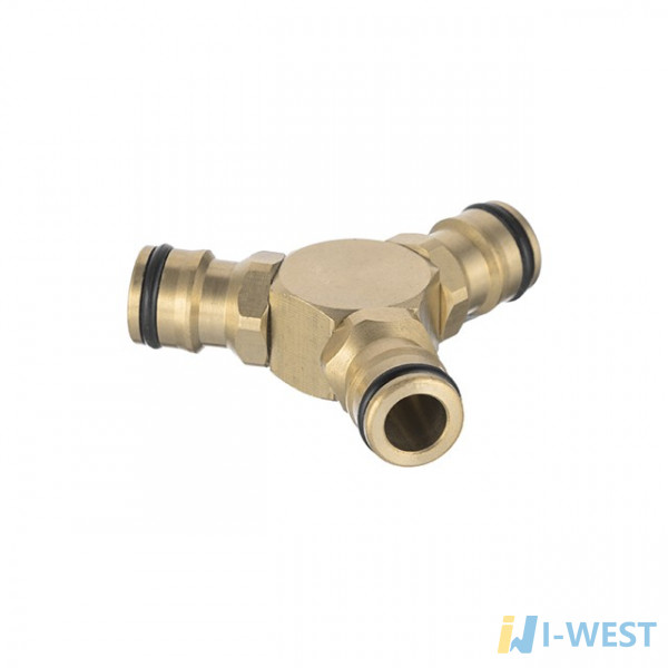 Трійник латунний для конектора 1/2" STORM INTERTOOL GE-1203