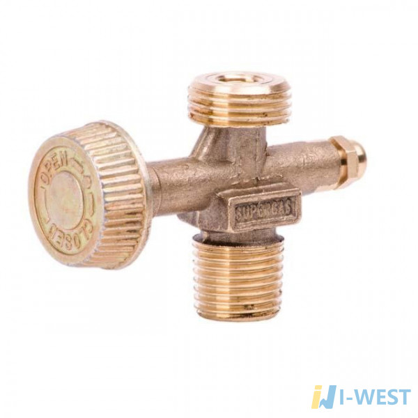 Вентиль для газовых баллонов и горелок INTERTOOL GS-0009 Вентиль для газовых баллонов и горелок INTERTOOL GS-0009