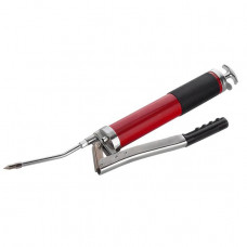 Шприц для змащування двоплунжерний 600см3 з гнучким шлангом. INTERTOOL HT-0060
