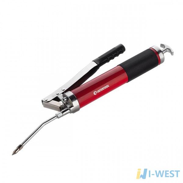 Шприц для смазки двухплунжерный 600см3 с гибким шлангом INTERTOOL HT-0060 Шприц для смазки двухплунжерный 600см3 с гибким шлангом INTERTOOL HT-0060