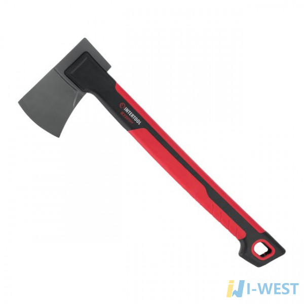 Сокира 930 г, ручка з фібергласу, STORM HT-0292 INTERTOOL Сокира 930 г, ручка з фібергласу, STORM HT-0292 INTERTOOL