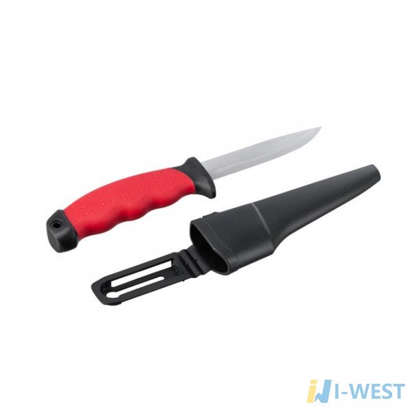 Ніж 100 мм, з чохлом INTERTOOL HT-0536 Ніж 100 мм, з чохлом INTERTOOL HT-0536