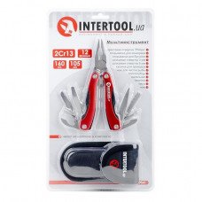 Мультиинструмент 12 в 1 с чехлом INTERTOOL HT-0541
