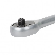 Рукоятка з храповим механізмом на 72 зубця 1/4", Cr-V INTERTOOL HT-2124 Рукоятка з храповим механізмом на 72 зубця 1/4", Cr-V INTERTOOL HT-2124