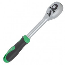 Рукоятка з храповим механізмом на 72 зубця 3/8", Cr-V INTERTOOL HT-2125