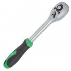 Трещоточная рукоятка 72 зуба 3/8", Cr-V. INTERTOOL HT-2125