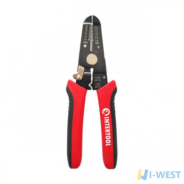 Съемник изоляции 0,8-2,6мм INTERTOOL HT-7028 Съемник изоляции 0,8-2,6мм INTERTOOL HT-7028