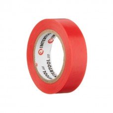 Стрічка ізоляційна 0.15мм * 17мм * 10м червона INTERTOOL IT - 0030  (IT-0030)