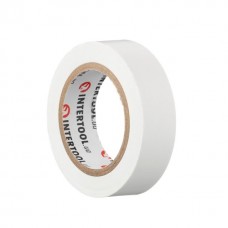 Стрічка ізоляційна 0.15мм * 17мм * 10м біла INTERTOOL IT - 0033 (IT-0033) Стрічка ізоляційна 0.15мм * 17мм * 10м біла INTERTOOL IT - 0033 (IT-0033)
