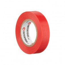 Лента изоляционная 0.15мм*17мм*15м красная INTERTOOL IT-0040