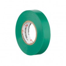 Стрічка ізоляційна 0.15мм * 17мм * 25м зелена INTERTOOL IT - 0061  (IT-0061)