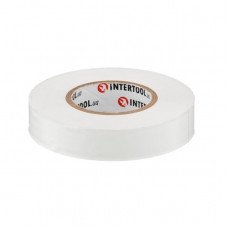 Лента изоляционная 0.15мм*17мм*25м белая INTERTOOL IT-0063