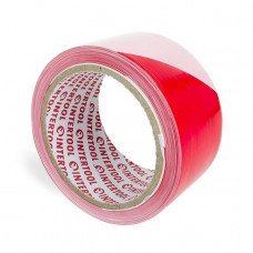Стрічка сигнальна 50 мм*100 м INTERTOOL KT-0942