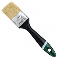 Кисть флейцевая с натуральным ворсом 1,5” INTERTOOL KT-1336
