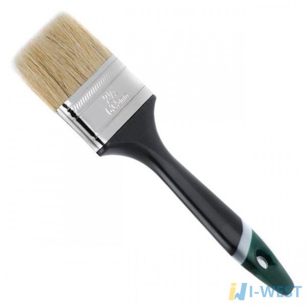 Кисть флейцевая с натуральным ворсом 2,5” INTERTOOL KT-1363 Кисть флейцевая с натуральным ворсом 2,5” INTERTOOL KT-1363