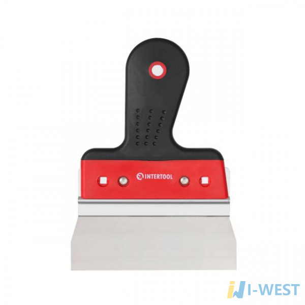 Шпатель из нержавеющей стали 150мм Проф INTERTOOL KT-2675 Шпатель из нержавеющей стали 150мм Проф INTERTOOL KT-2675