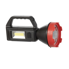 Ліхтар акумуляторний 1LED+1COB, power bank, індикатор заряду, сонячна панель INTERTOOL LB-0107 Ліхтар акумуляторний 1LED+1COB, power bank, індикатор заряду, сонячна панель INTERTOOL LB-0107