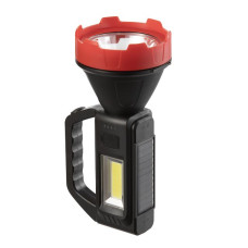 Ліхтар акумуляторний 1LED+1COB, power bank, індикатор заряду, сонячна панель INTERTOOL LB-0107 Ліхтар акумуляторний 1LED+1COB, power bank, індикатор заряду, сонячна панель INTERTOOL LB-0107