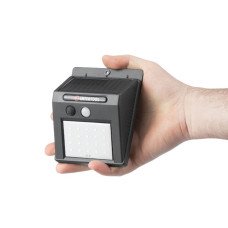 Світильник акумуляторний настінний 20SMD, вуличний, сонячна панель, датчик руху INTERTOOL LB-0112 Світильник акумуляторний настінний 20SMD, вуличний, сонячна панель, датчик руху INTERTOOL LB-0112