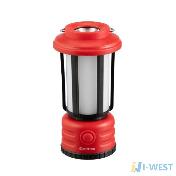 Ліхтар для кемпінгу підвісний 1LED + 8SMD INTERTOOL LB-0210