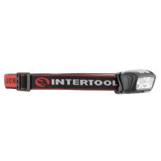 Ліхтар налобний акумуляторний XPE+2SMD+2RED SMD, 6 режимів роботи, сенсор, STORM INTERTOOL LB-0310 Ліхтар налобний акумуляторний XPE+2SMD+2RED SMD, 6 режимів роботи, сенсор, STORM INTERTOOL LB-0310