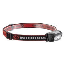 Ліхтар налобний акумуляторний XPE+2SMD+2RED SMD, 6 режимів роботи, сенсор, STORM INTERTOOL LB-0310 Ліхтар налобний акумуляторний XPE+2SMD+2RED SMD, 6 режимів роботи, сенсор, STORM INTERTOOL LB-0310