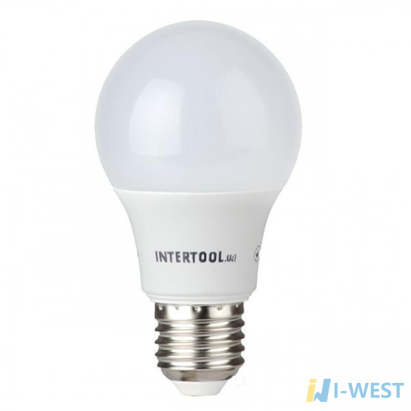 Светодиодная лампа LED 10Вт, E27, 220В, INTERTOOL LL-0014