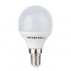 Світлодіодна лампа LED 5Вт, E14, 220В, INTERTOOL LL-0102