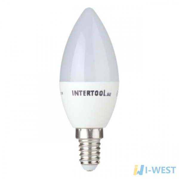 Светодиодная лампа LED 3Вт, E14, 220В, INTERTOOL LL-0151