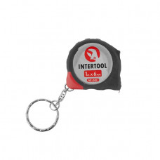 Рулетка з фіксатором 1м*6мм INTERTOOL MT-0401